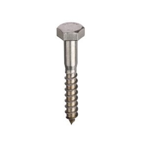 M12 Coach Screws Bolts A2 Stainless Steel Hex Head ST/ST Timber Screw