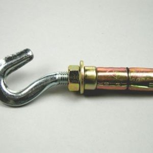 ANCHOR EXPANSION SHIELD HOOK BOLT CONCRETE BRICK STONE